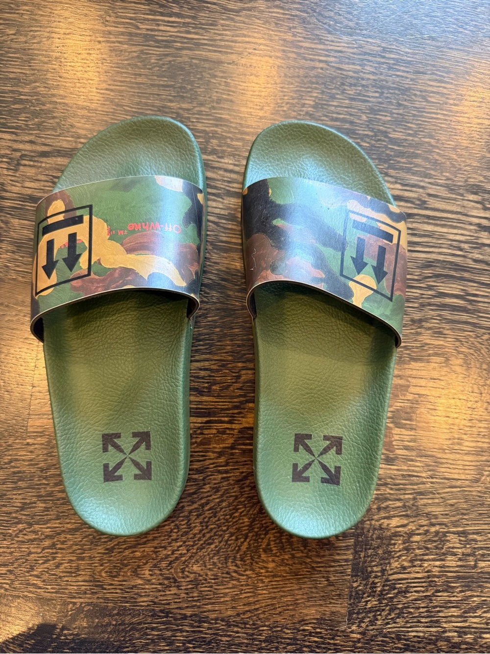 off white slides